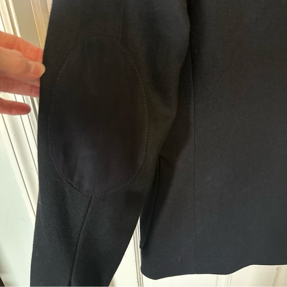 Jack & JONES EFix Medium fit Black Two Button blazer 185/104A (XL) Elbow Patches - Picture 6 of 12